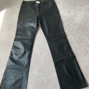 Leather pants
